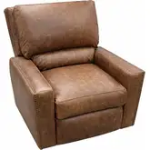 9397 Power Recliner in Ancient Brown Top Grain Leather